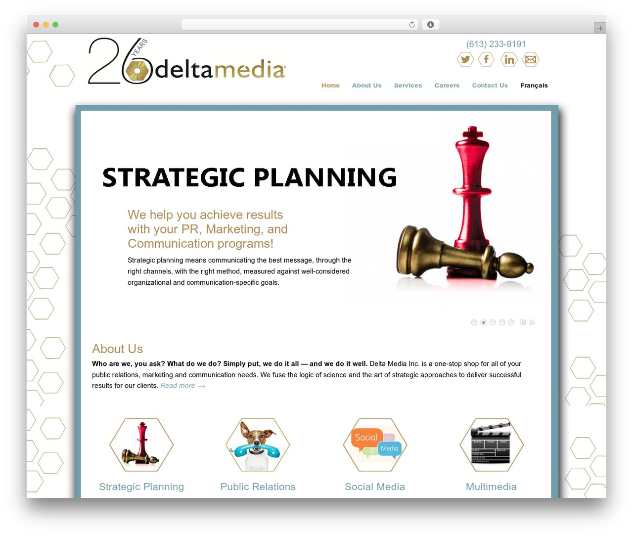 DMI theme WordPress - deltamedia.ca