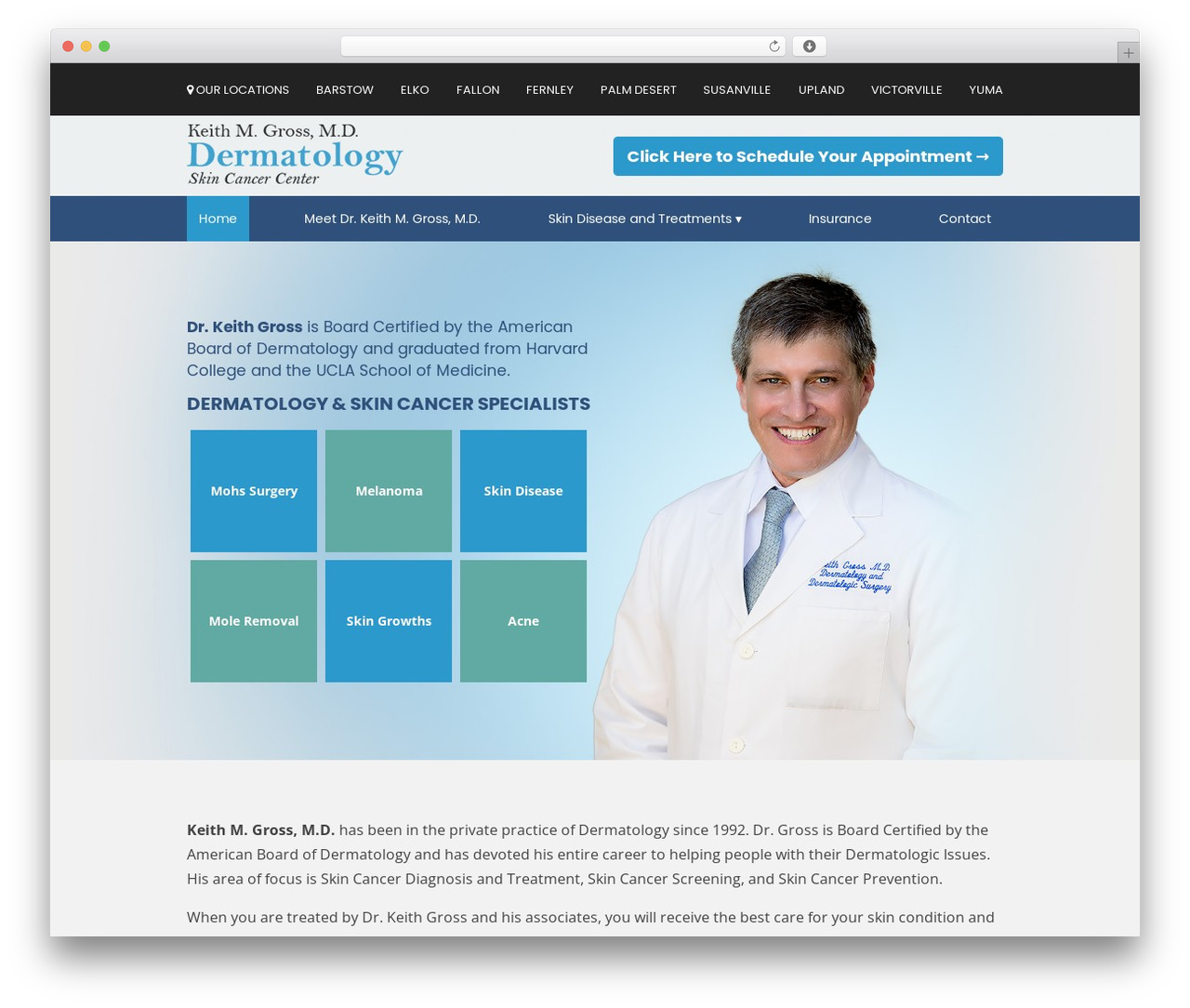 Dr. Gross top WordPress theme - dermatology-centers.com Dr. Gross top WordPress theme - dermatology-centers.com