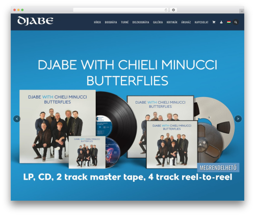 JamSession theme WordPress - djabe.hu