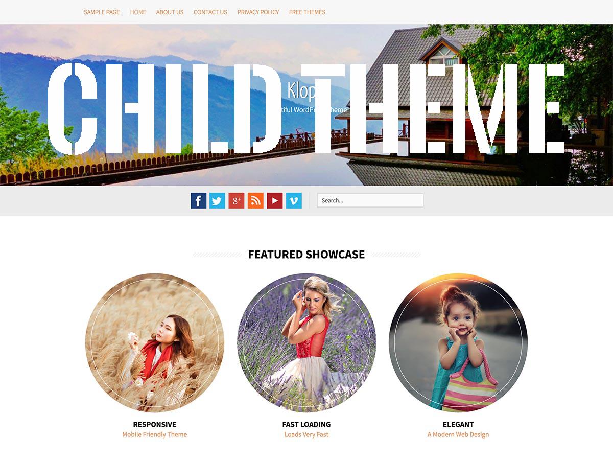 Klopp Child Theme WordPress theme Klopp Child Theme WordPress theme