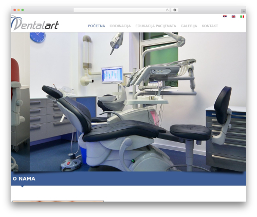 Kyte WordPress theme - dental-art.rs