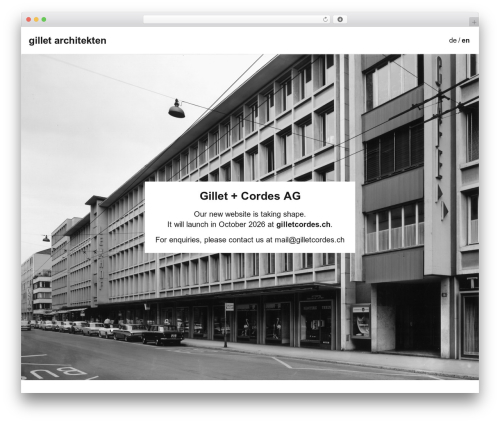 Qtranslate xt 3.15.2 WordPress plugin - gilletarchitekten.ch