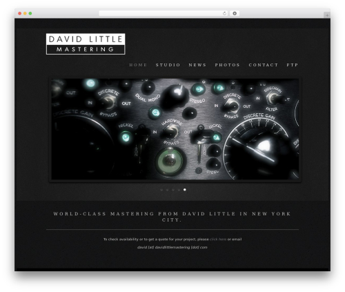Musicpro WordPress theme design - davidlittlemastering.com Musicpro WordPress theme design - davidlittlemastering.com