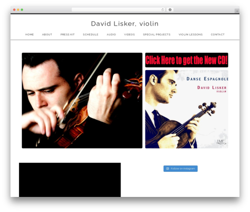 Promenade theme WordPress - davidlisker.com