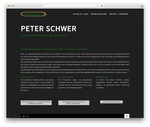 Punch theme WordPress - dampfmodelle.de