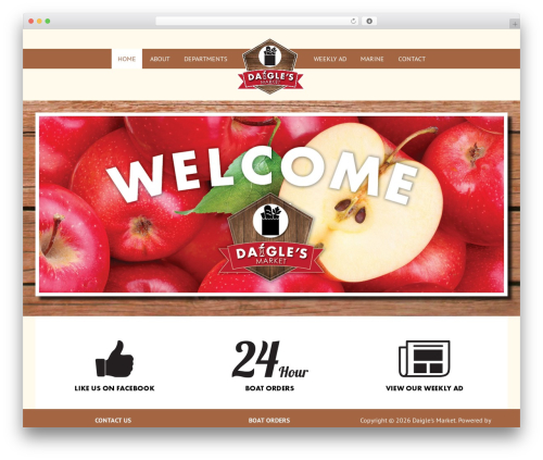Foodpress WordPress plugin - daiglesmarket.com