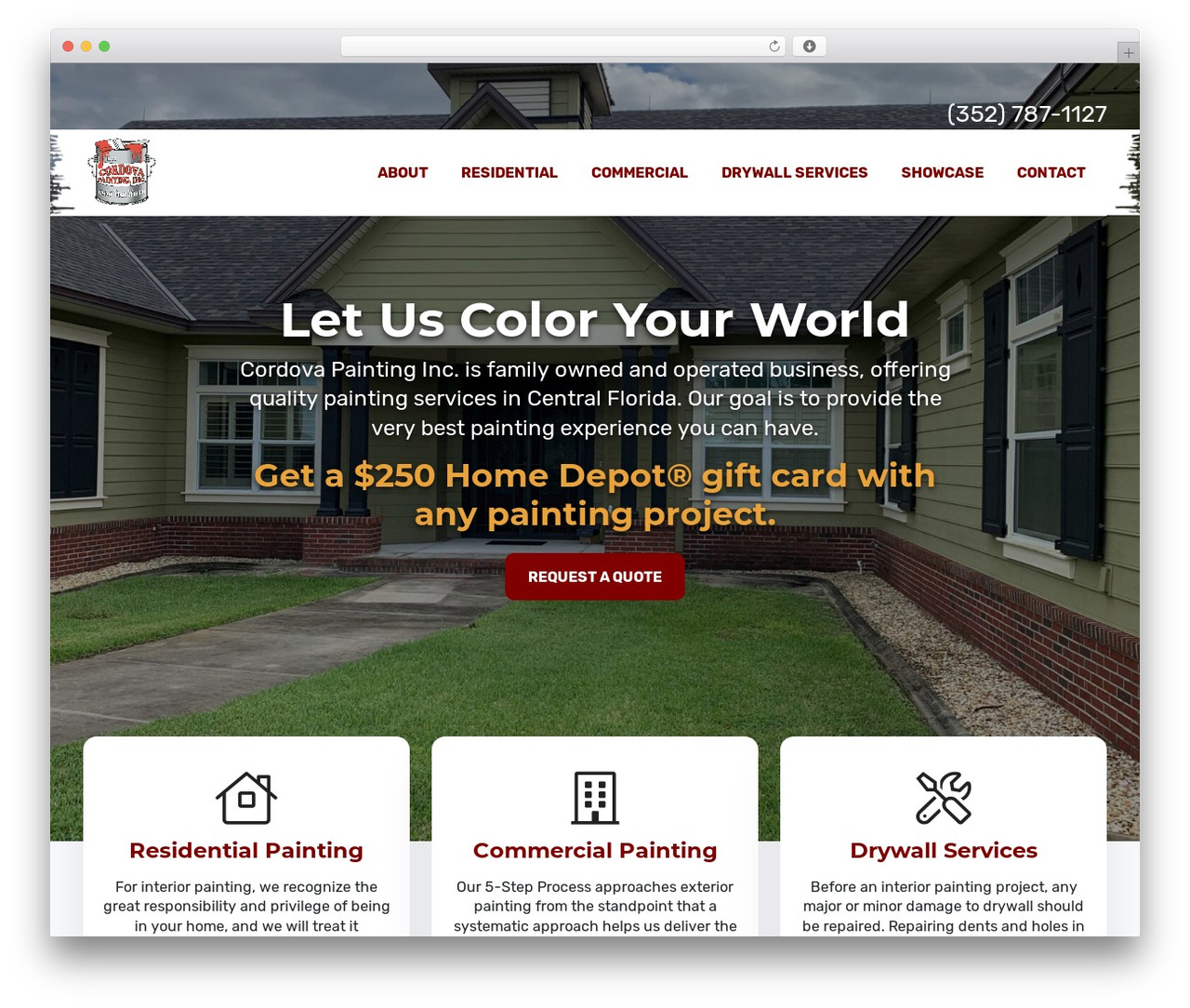 Theme WordPress Graphicten Default Theme - cordovapainting.com