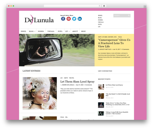 Theme WordPress Sight - delunula.com
