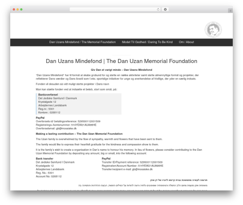 Voltata free WordPress theme - danuzan.com