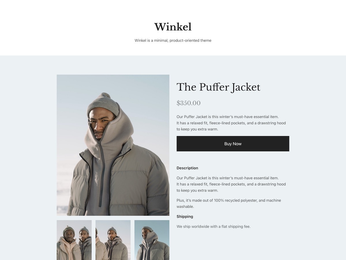 Winkel WordPress ecommerce theme Winkel WordPress ecommerce theme