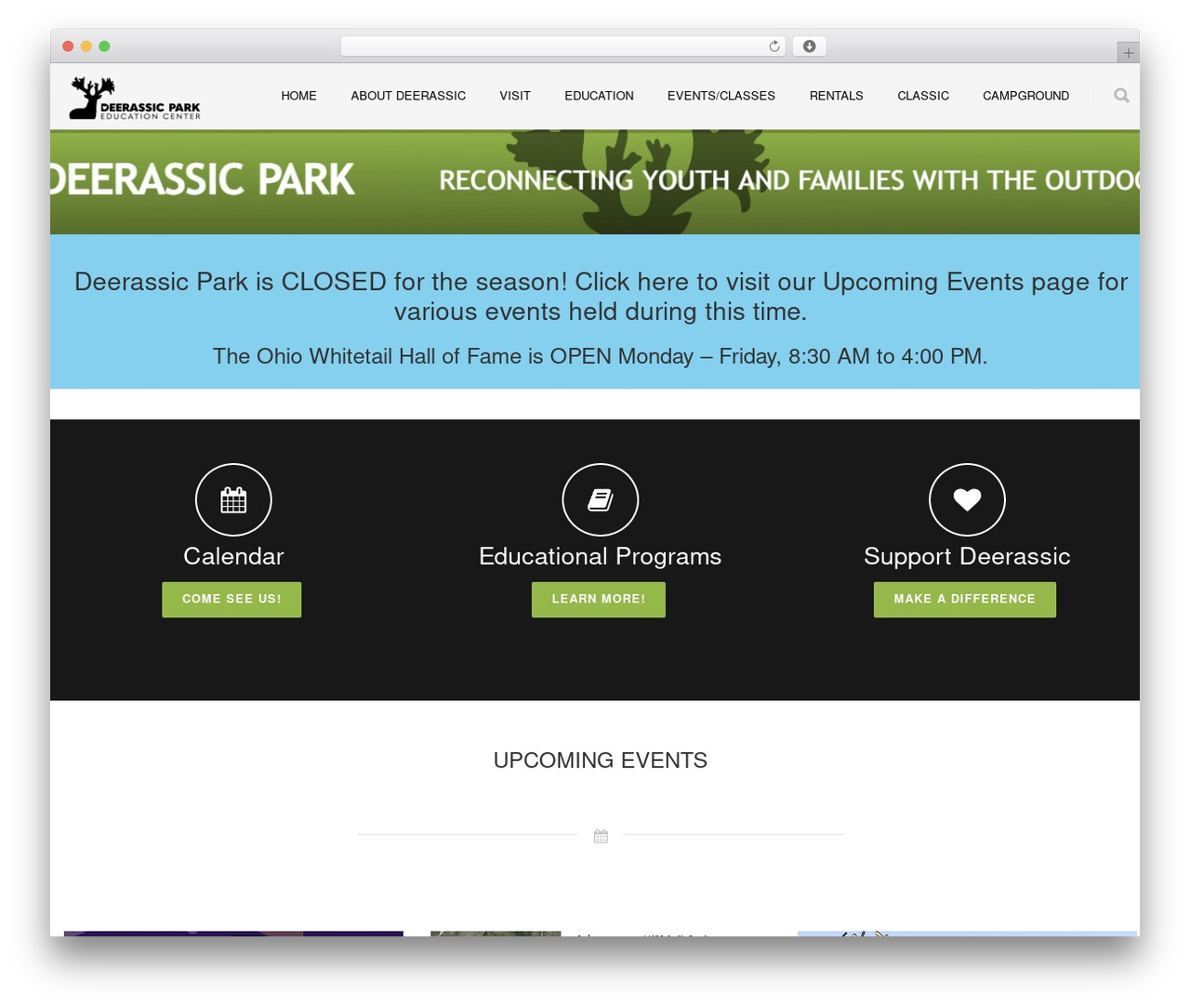 WordPress theme Deerassic - deerassic.com