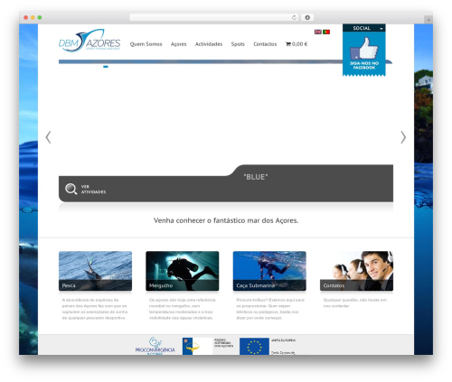 WordPress theme GuestHouse - dbmazores.com