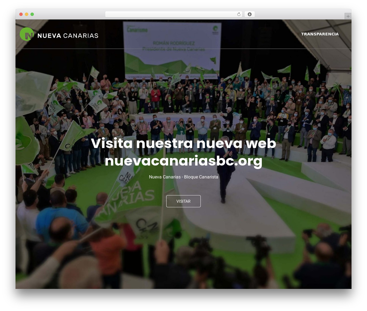 WordPress theme Politicem - nuevacanarias.org