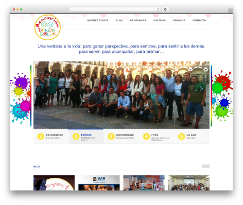 WordPress theme SmartStart WP - Responsive HTML5 Theme - dandocolorycalor.org