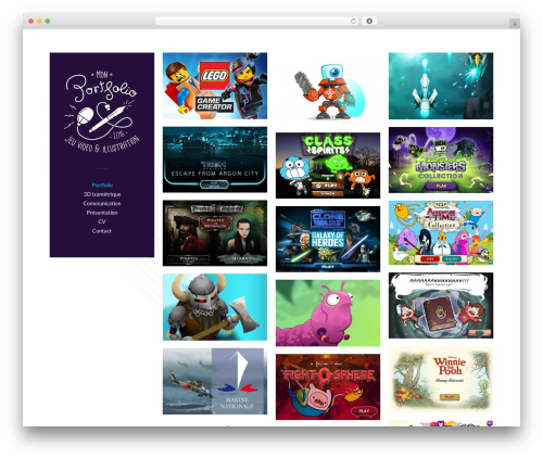 WordPress theme Snazzy - dbook.fr