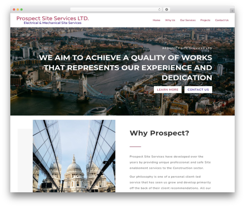WordPress website theme Divi - prospectsiteservices.com