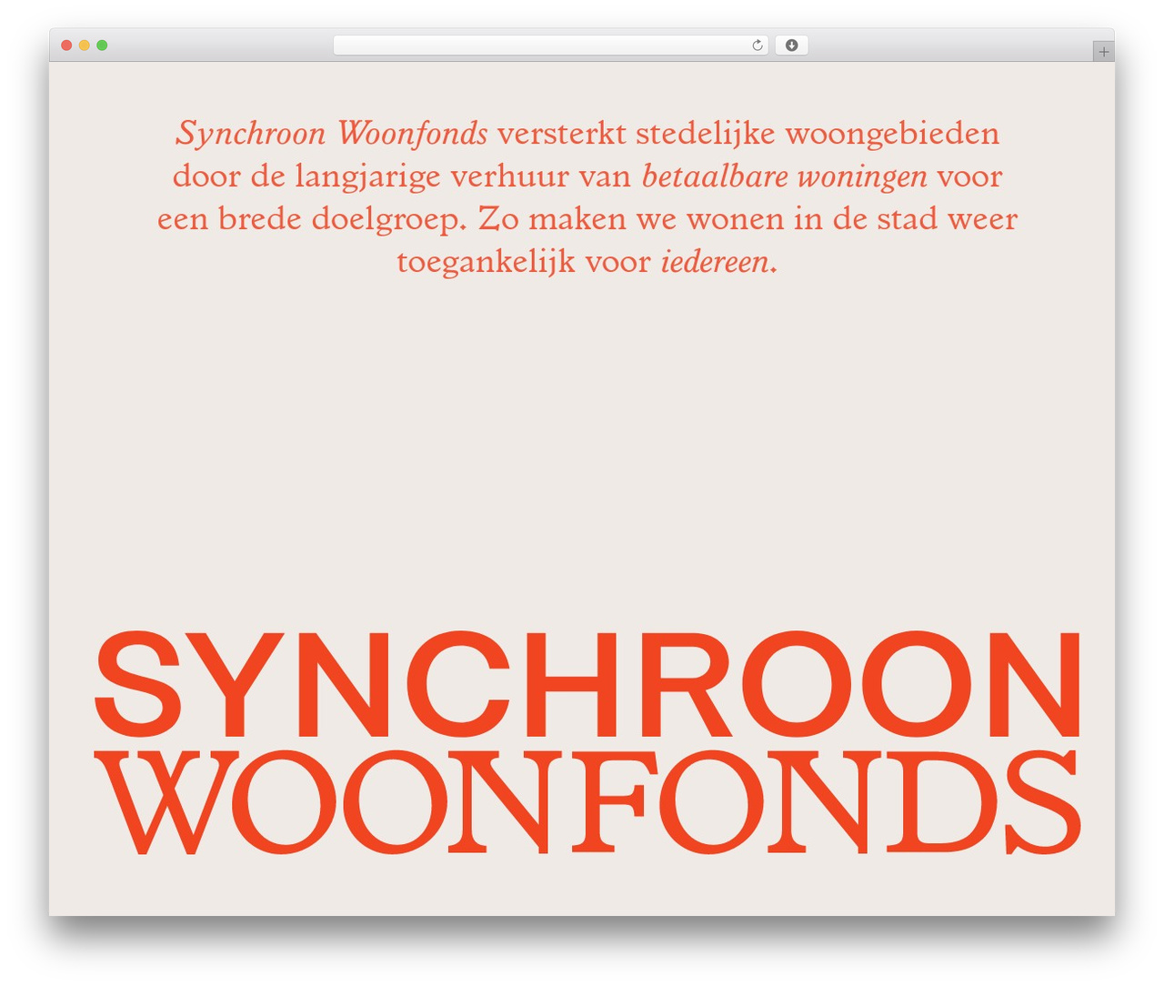 YOREM | WordPress theme WordPress theme - synchroonwoonfonds.nl