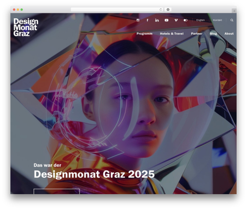 Designmonat theme WordPress - designmonat.at