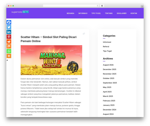 Gratify WordPress theme - supertotobet5.com Gratify WordPress theme - supertotobet5.com