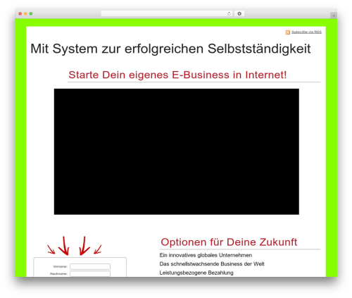Headway WordPress theme - das-geld-verdienen-system.de