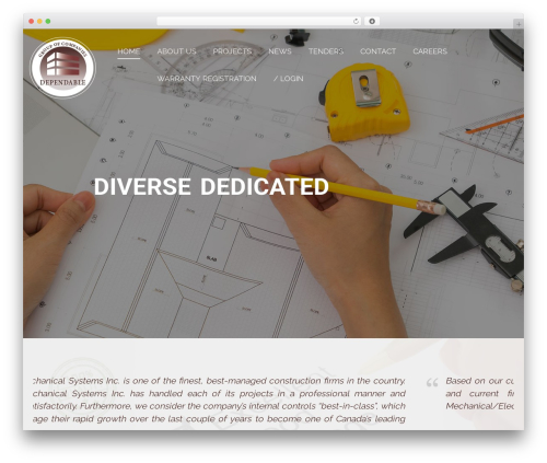Lambda WordPress theme - dependablegroup.ca