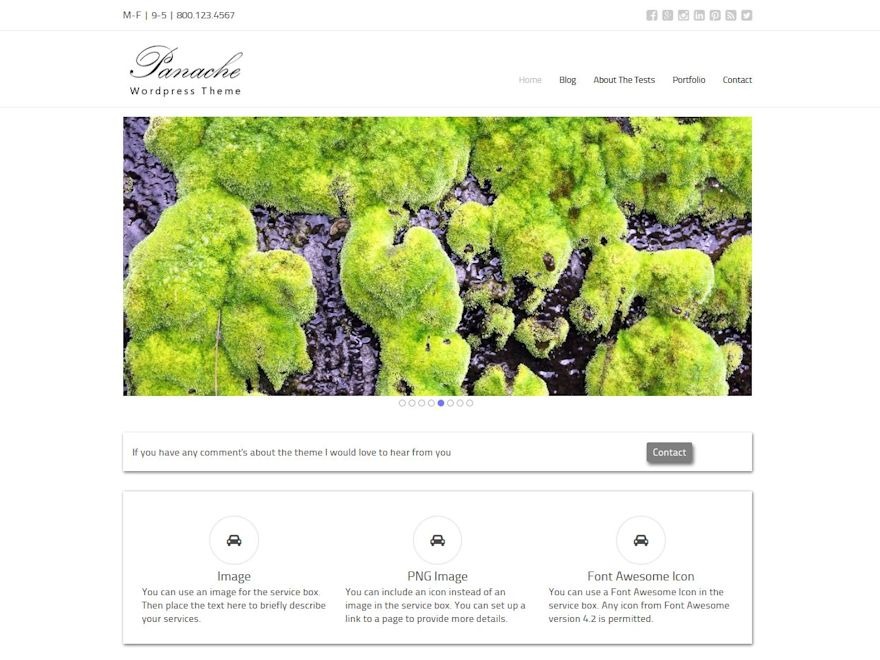 Panache theme WordPress by Gilbert Pellegrom