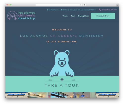 Practice WordPress theme - losalamoschildrensdentistry.com