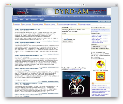 Rainbow Style 2 WordPress theme - dyrdam.com/?bohol=1&news=371826668