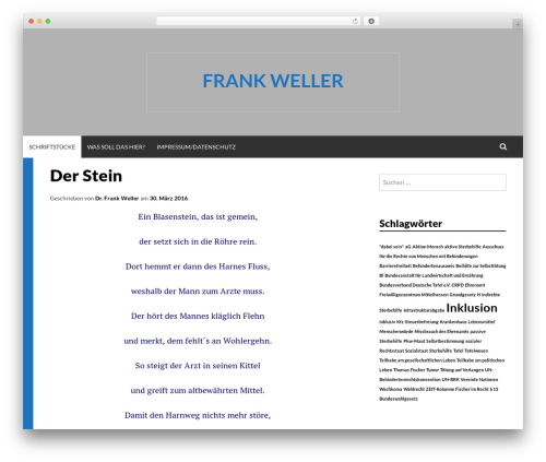 Simone WordPress theme design - der-weller.de Simone WordPress theme design - der-weller.de