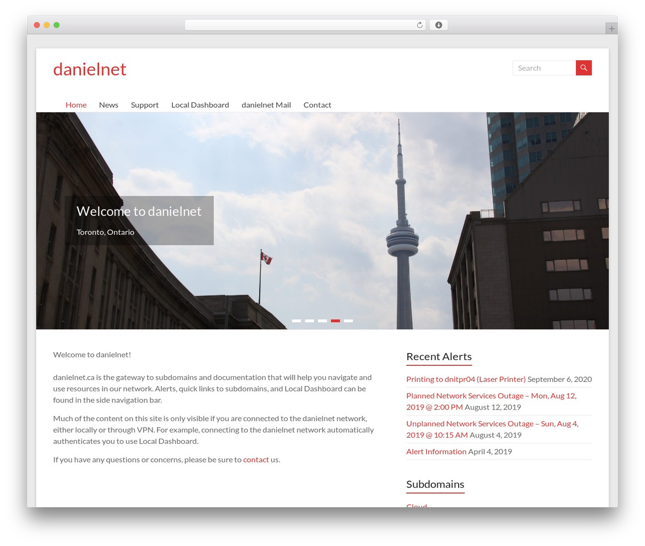 Spacious theme WordPress - danielnet.ca Spacious theme WordPress - danielnet.ca