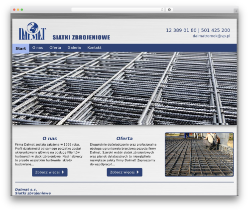 Starter 1 WordPress theme - dalmat.eu