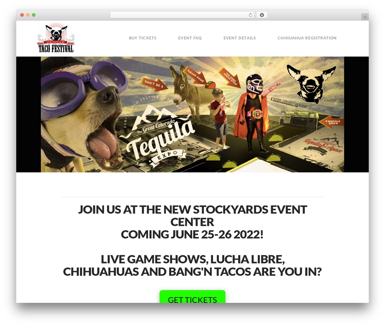 Theme WordPress X - denvertacofestival.com