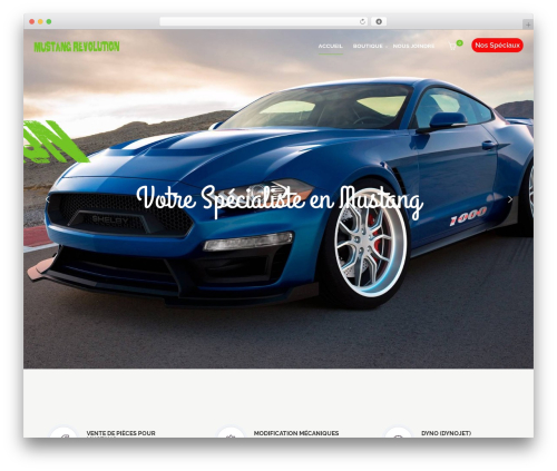 Theme WordPress AutoStar - mustangrevolution.ca