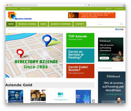 Theme WordPress DirectoryPress - directoryaziende.eu