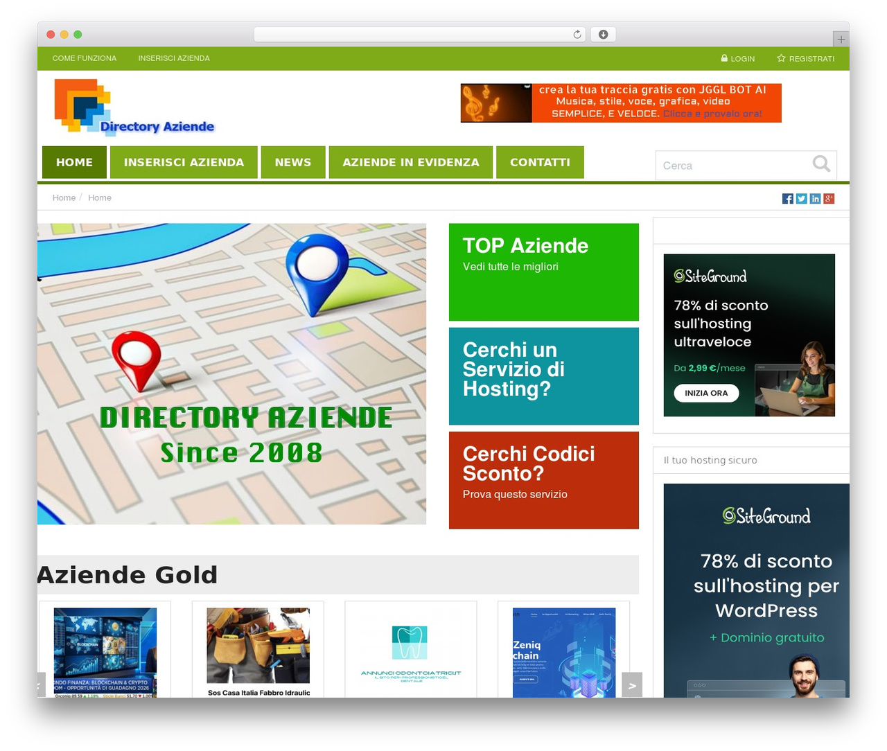 Theme WordPress directorypress - directoryaziende.eu