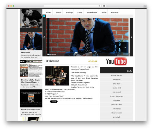 Theme WordPress Organic-Block - dusanmilenkovic.com