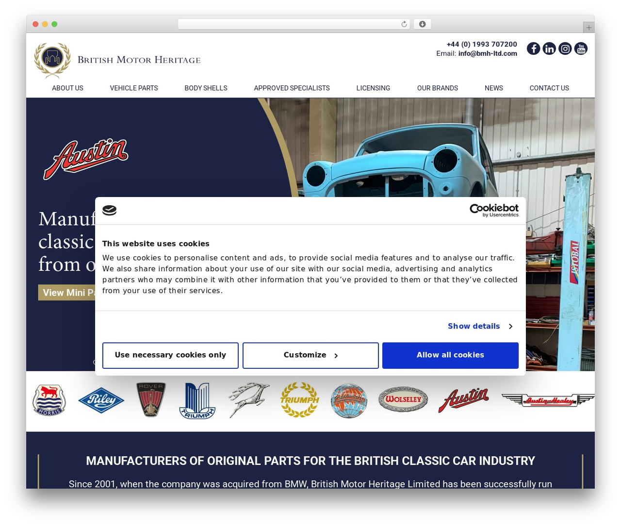 Theme WordPress Rapport Design Custom Theme - bmh-ltd.com