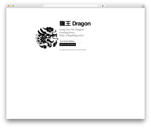 UnderCon WordPress theme - drgnking.com