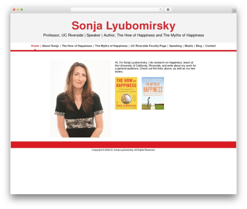 WordPress theme DrSonja - drsonja.net
