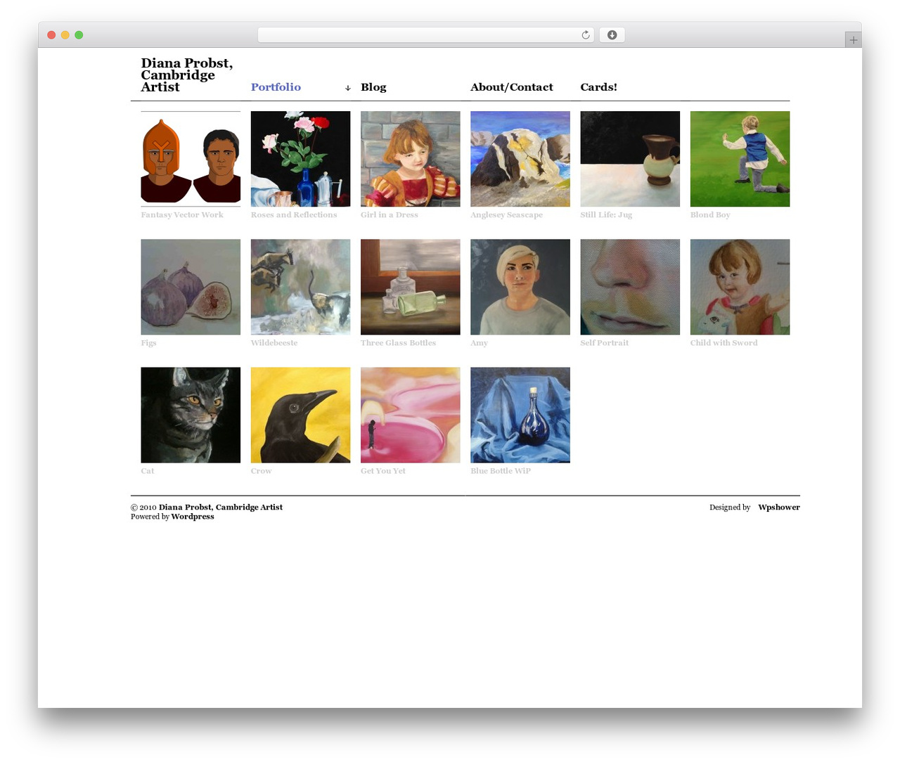 WordPress theme Benedictus - dianaprobst.com