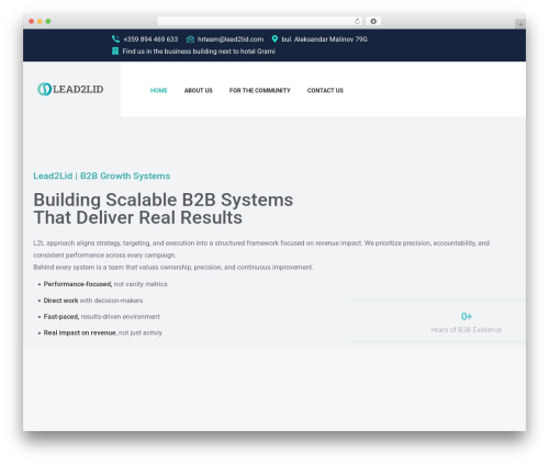 Mascot core WordPress plugin - lead2lid.com