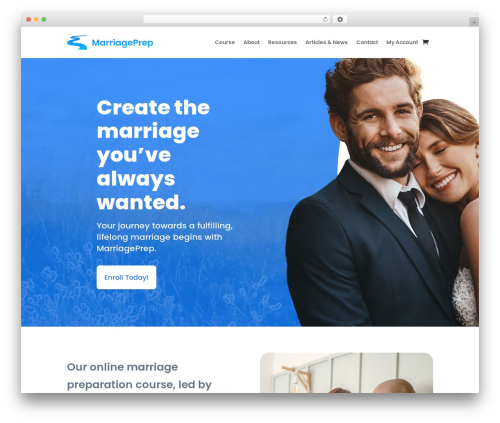 Sensei pro WordPress plugin - marriageprep.com