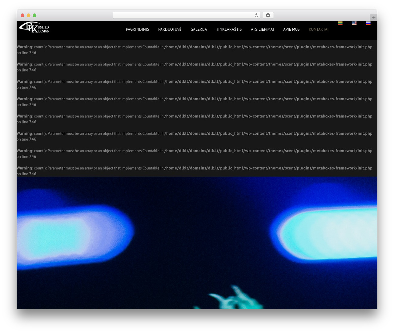 WordPress theme Scent - dlk.lt