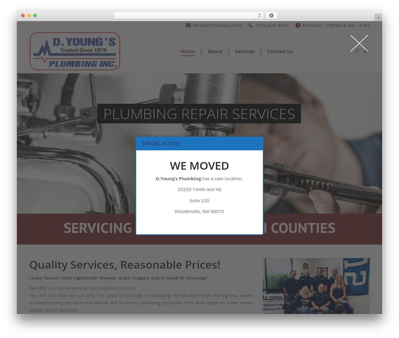 WordPress theme The7 - dyoungs.com