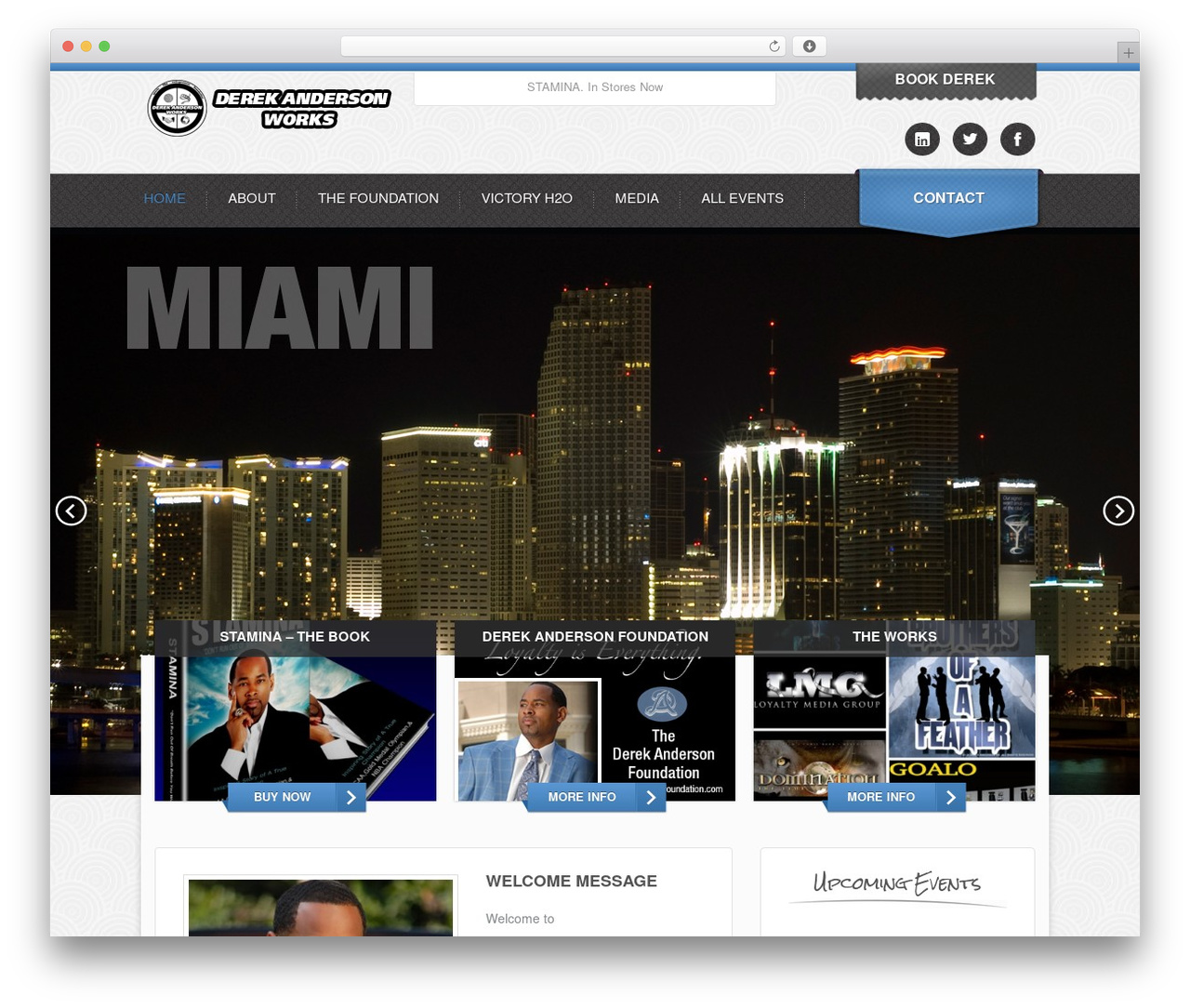 WordPress website theme Bistro - derekandersonworks.com