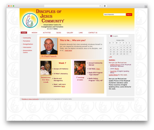 ADSimple WordPress theme - disciplesofjesus.org.mt