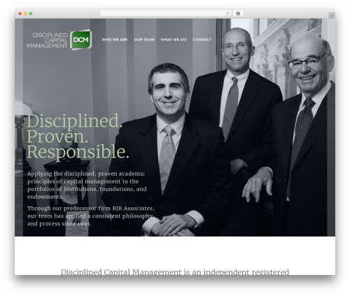 dcm WP theme - disciplinedcapital.com