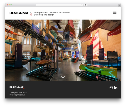 Designmap theme WordPress - designmap.co.uk