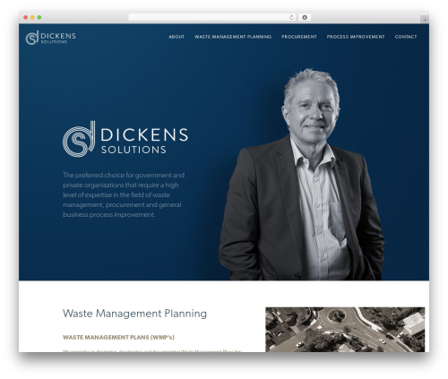 Dickens Solutions premium WordPress theme - dickenssolutions.com.au