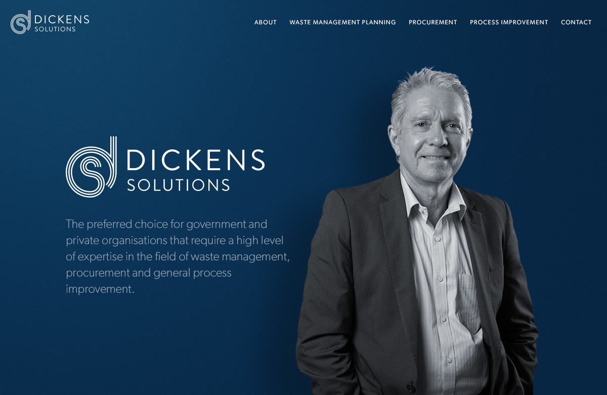 Dickens Solutions WordPress theme by Pictura Creative